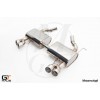 4X83mm Meisterschaft Stainless - GT Racing Exhaust for BMW E90/E91 335i & 335xi Turbo models